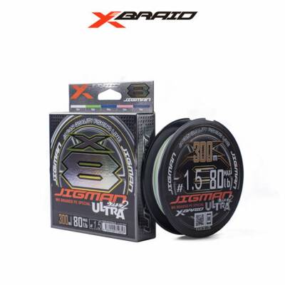 YGK X-Braid Jigman Ultra 8x 300m Multicolor İp Misina